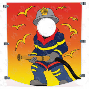 Painel Lúdico Bombeiro
