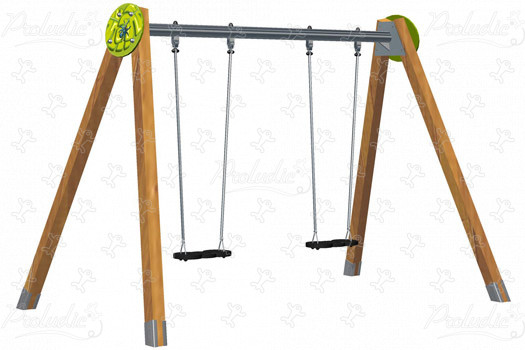 Baloiço Duplo com Assentos GA