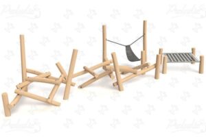 Percurso de Troncos Mikado