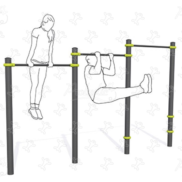 Novo Street Workout 3 Barras - Image 2