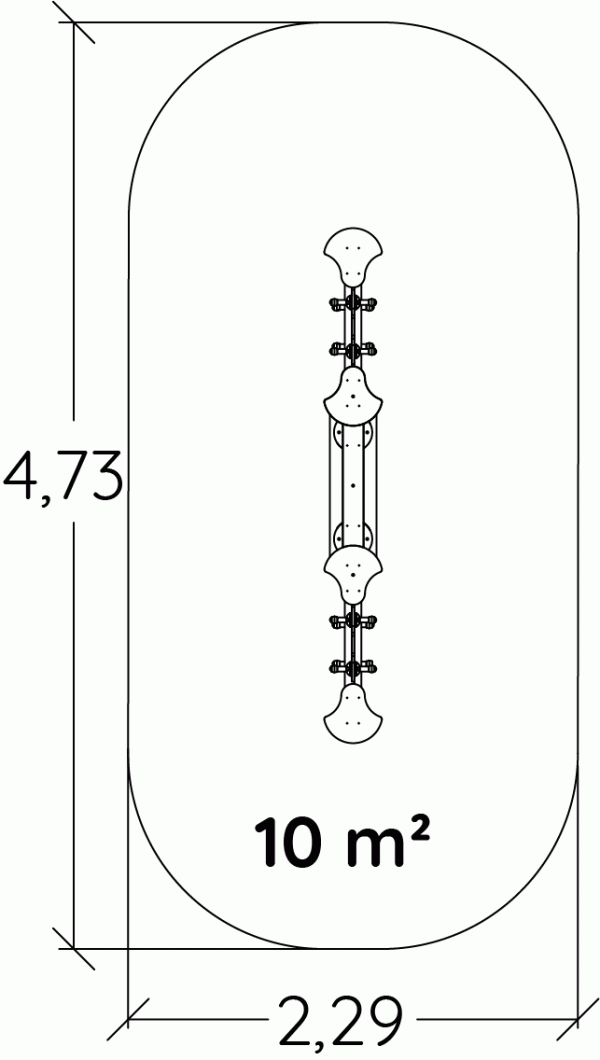 Balancé para 4 Rã - Image 6