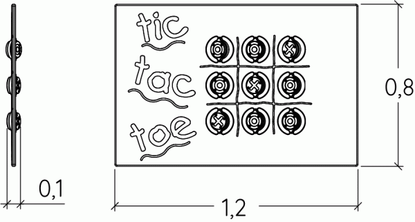 Painel Lúdico Tic Tac Toe - Image 4