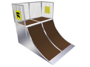Quarterpipe 2 Secções 1.5