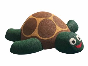 Tartaruga 3D em Borracha