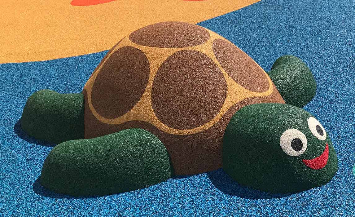 Tartaruga 3D em Borracha - Image 2